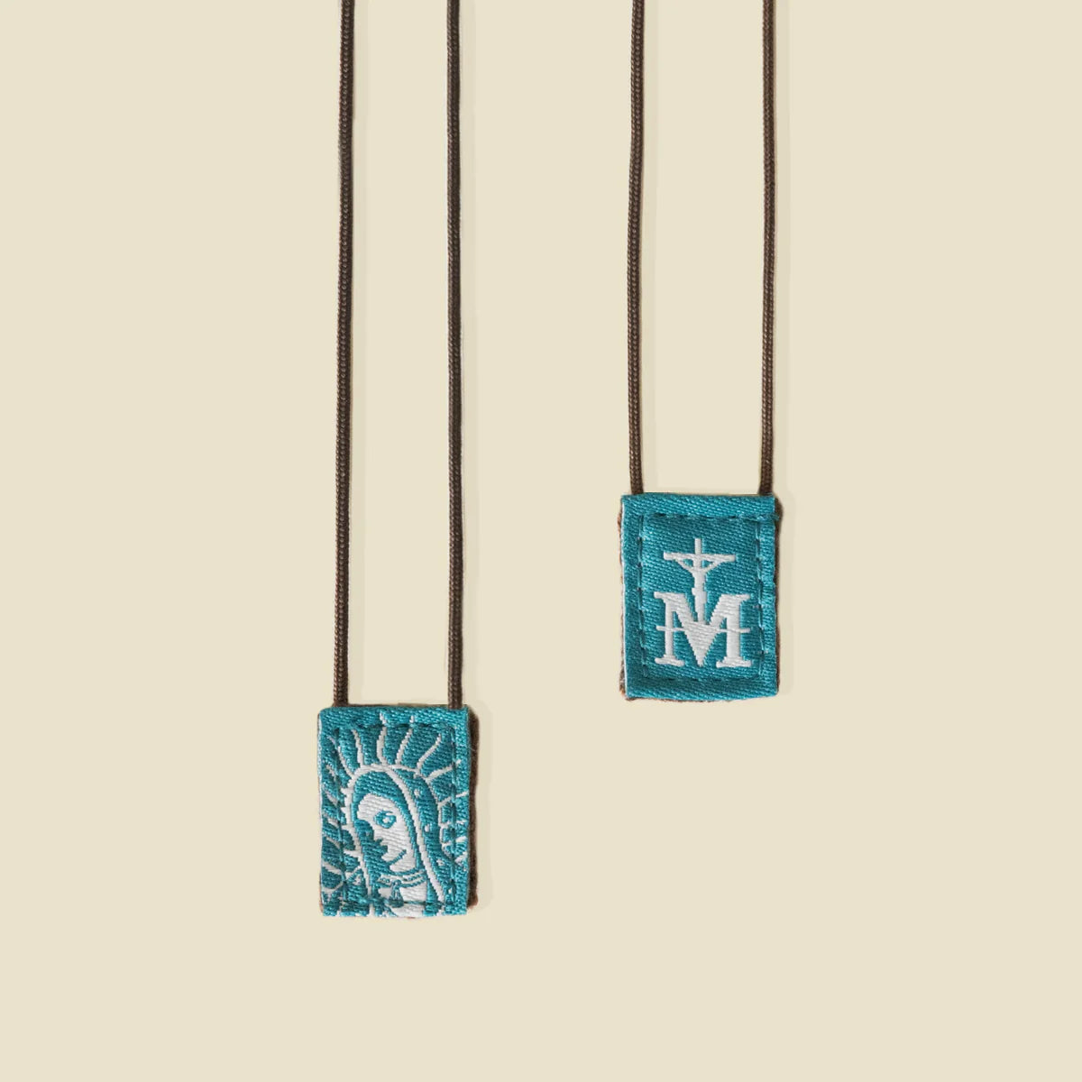 Guadalupe Mini | Our lady of Guadalupe Premium Brown Scapular