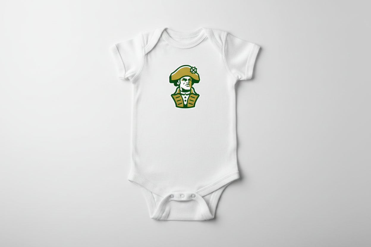 Infant Logoed Onesie | White
