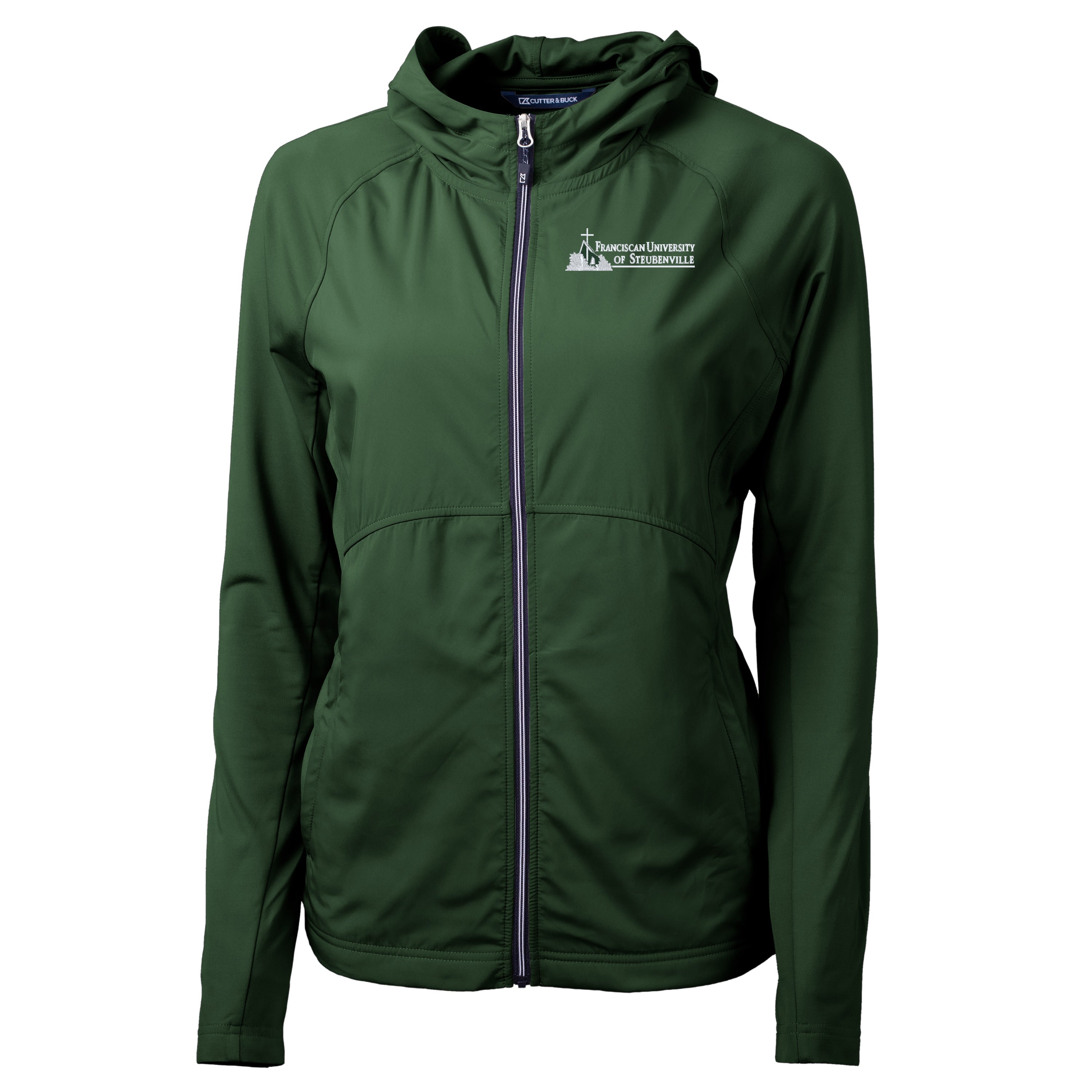 Adapt Eco Knit Hybrid Recycled Womens Full Zip Jacket | Hunter