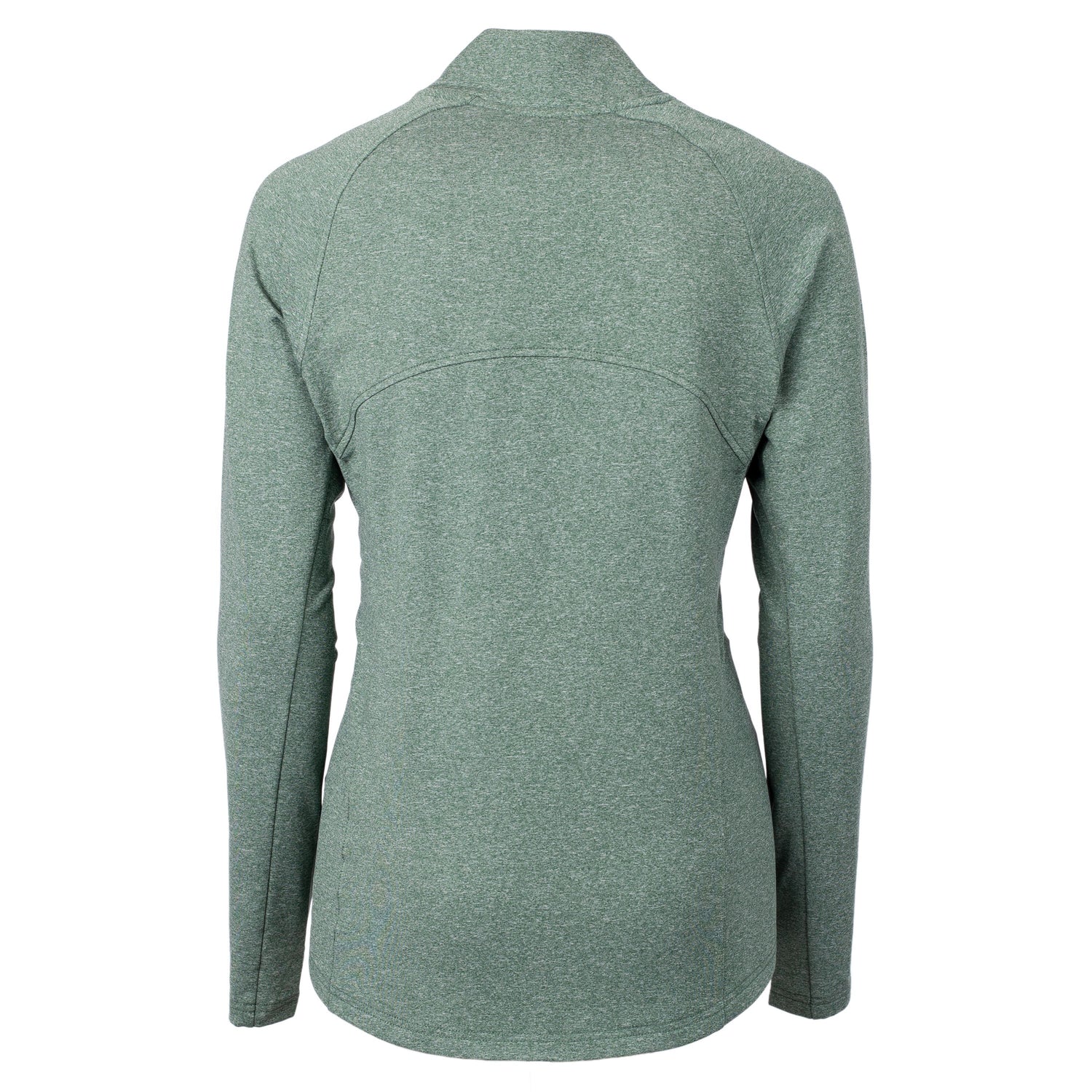 Adapt Eco Knit Heather Recycled Womens Full Zip | Hunter Heather