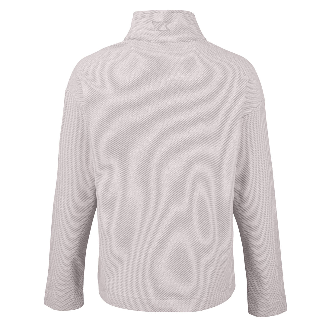 Hunts Point Eco Textured Fleece Recycled Womens Snap Pullover | Polished
