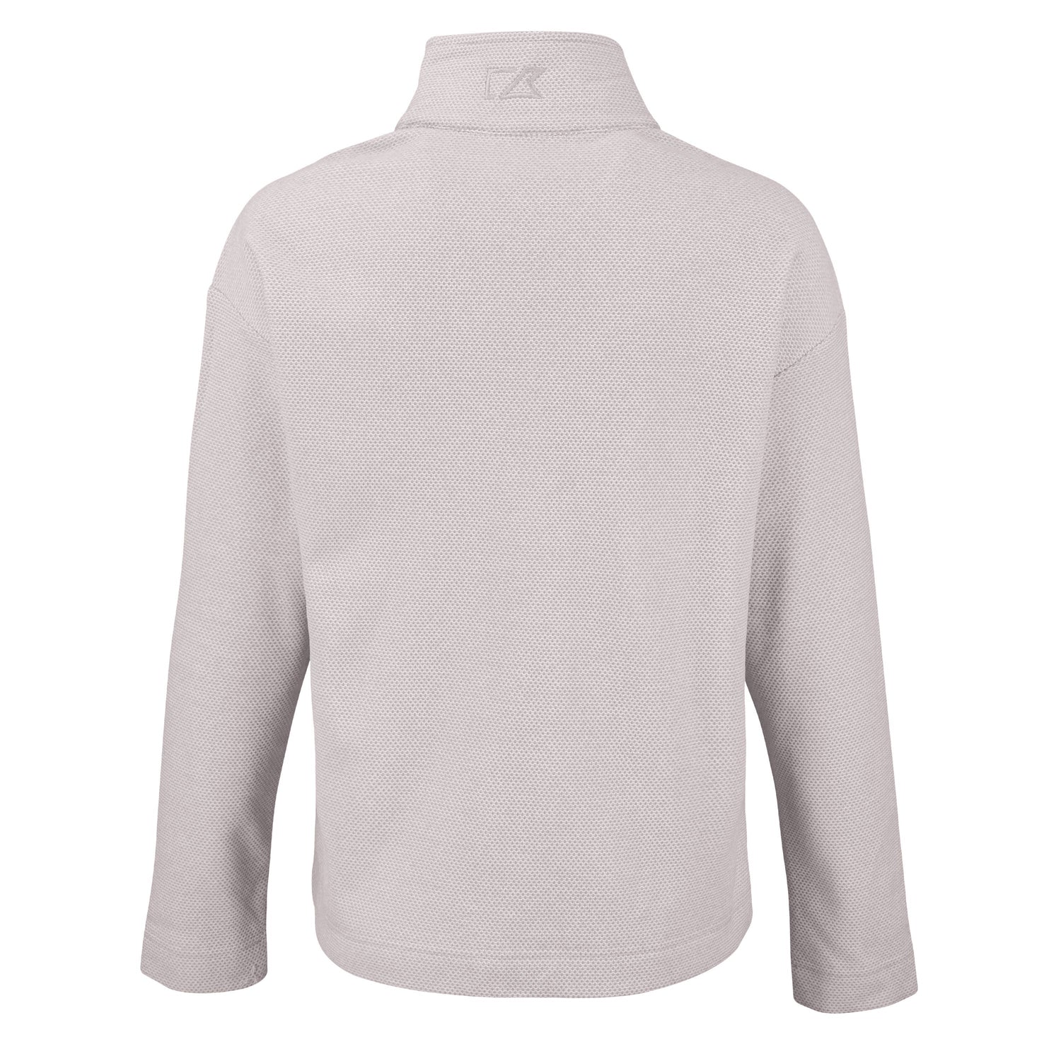 Hunts Point Eco Textured Fleece Recycled Womens Snap Pullover | Polished