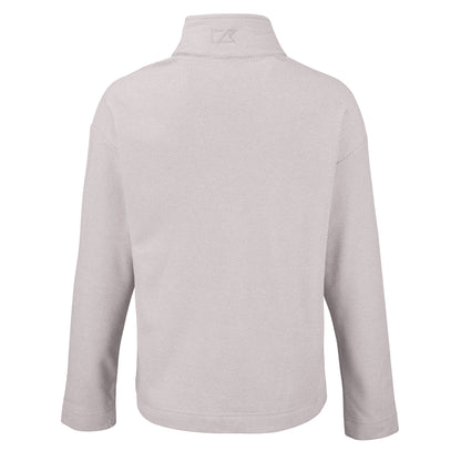 Hunts Point Eco Textured Fleece Recycled Womens Snap Pullover | Polished