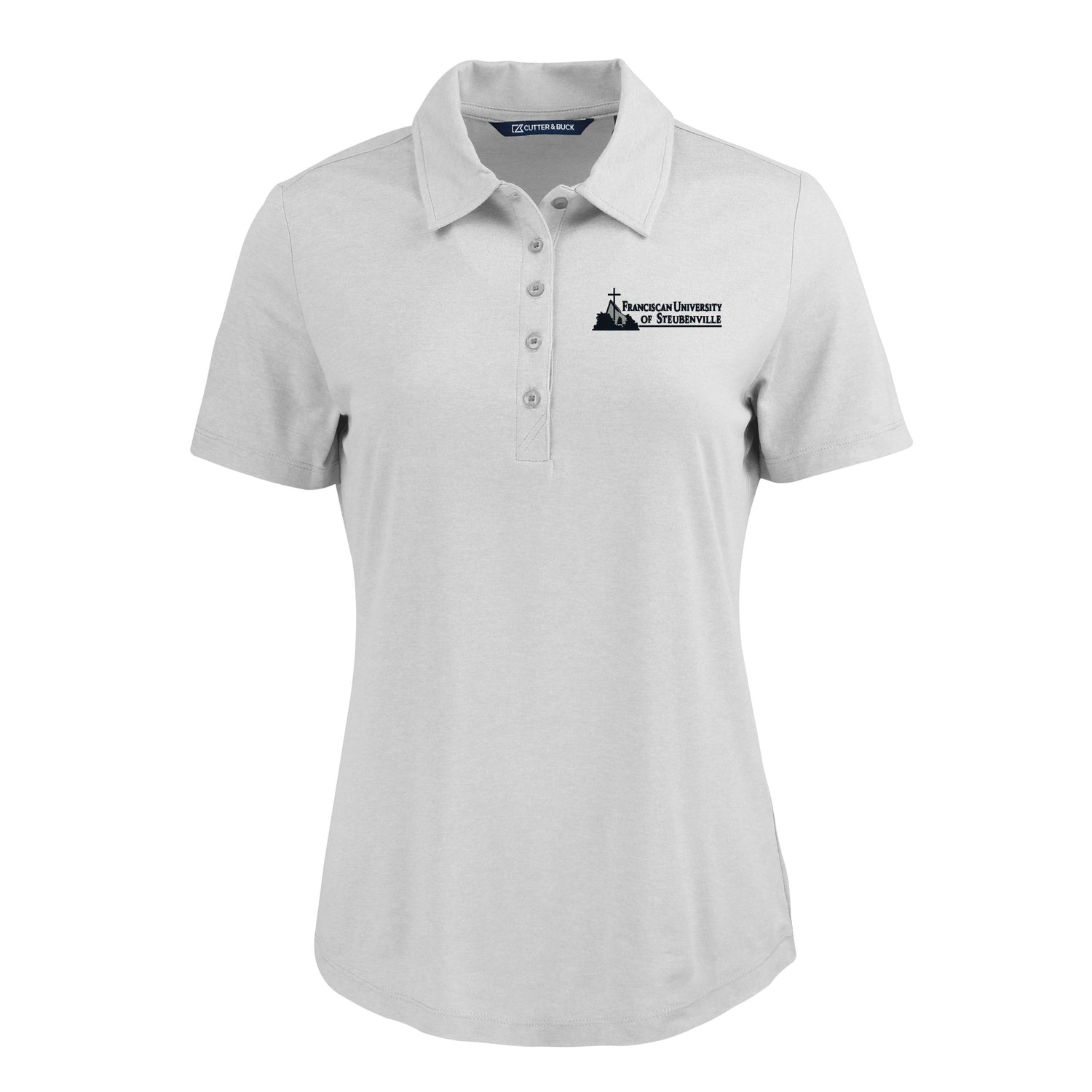 Coastline Epic Comfort Eco Recycled Womens Polo | Concrete