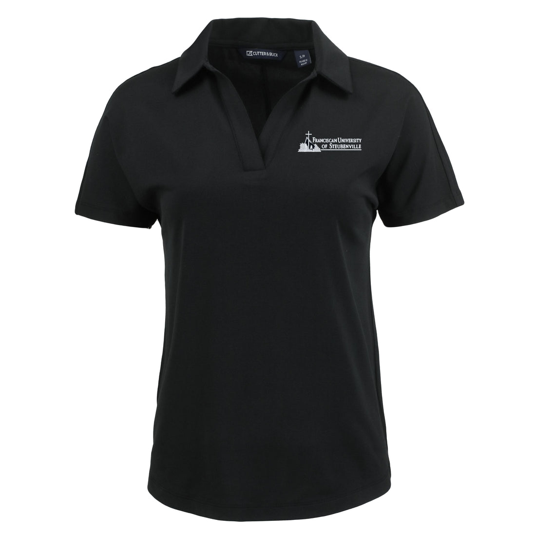 Coastline Epic Comfort Eco Recycled Dolman Womens Polo | Black