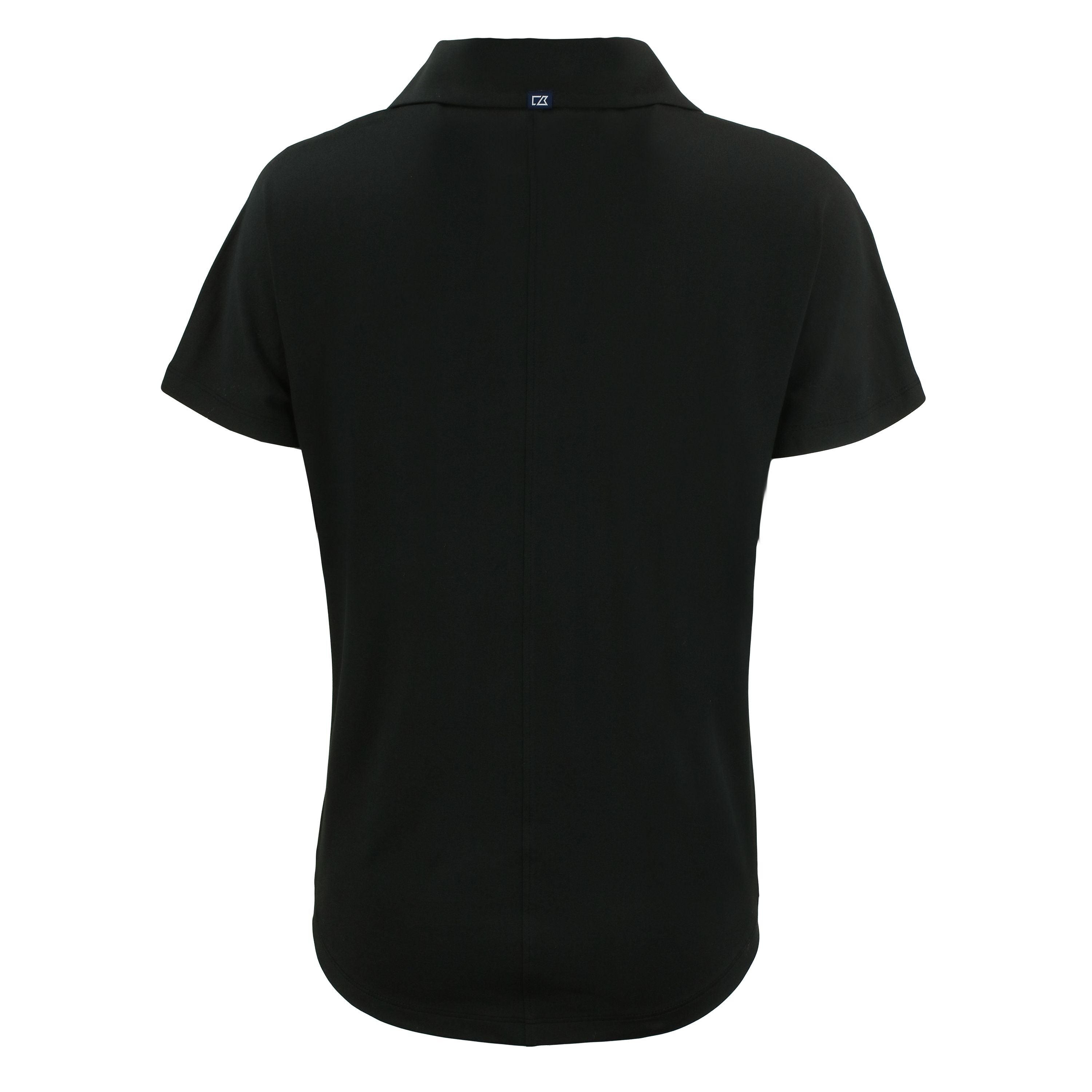 Coastline Epic Comfort Eco Recycled Dolman Womens Polo | Black