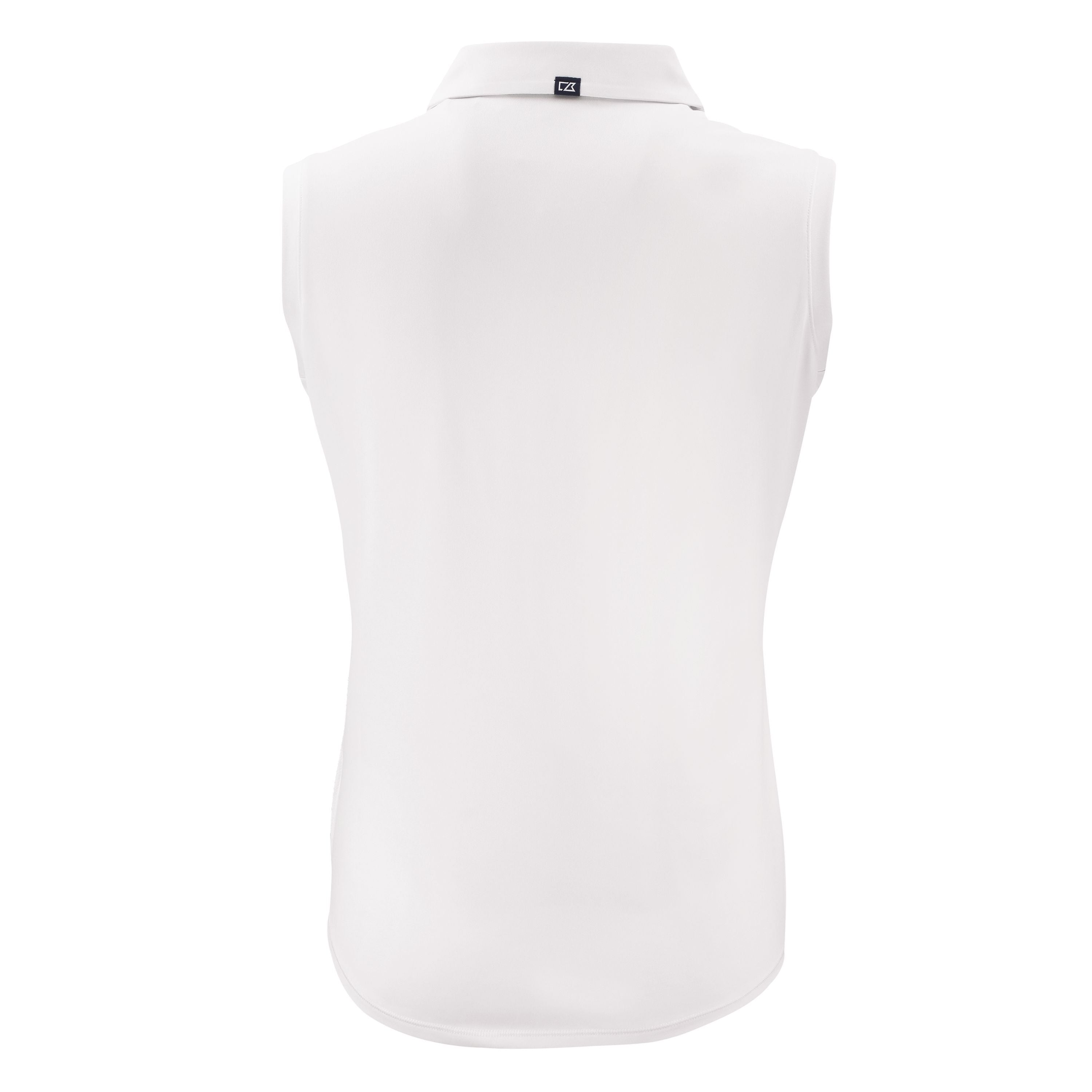 Forge Eco Recycled Sleeveless Womens Polo | White