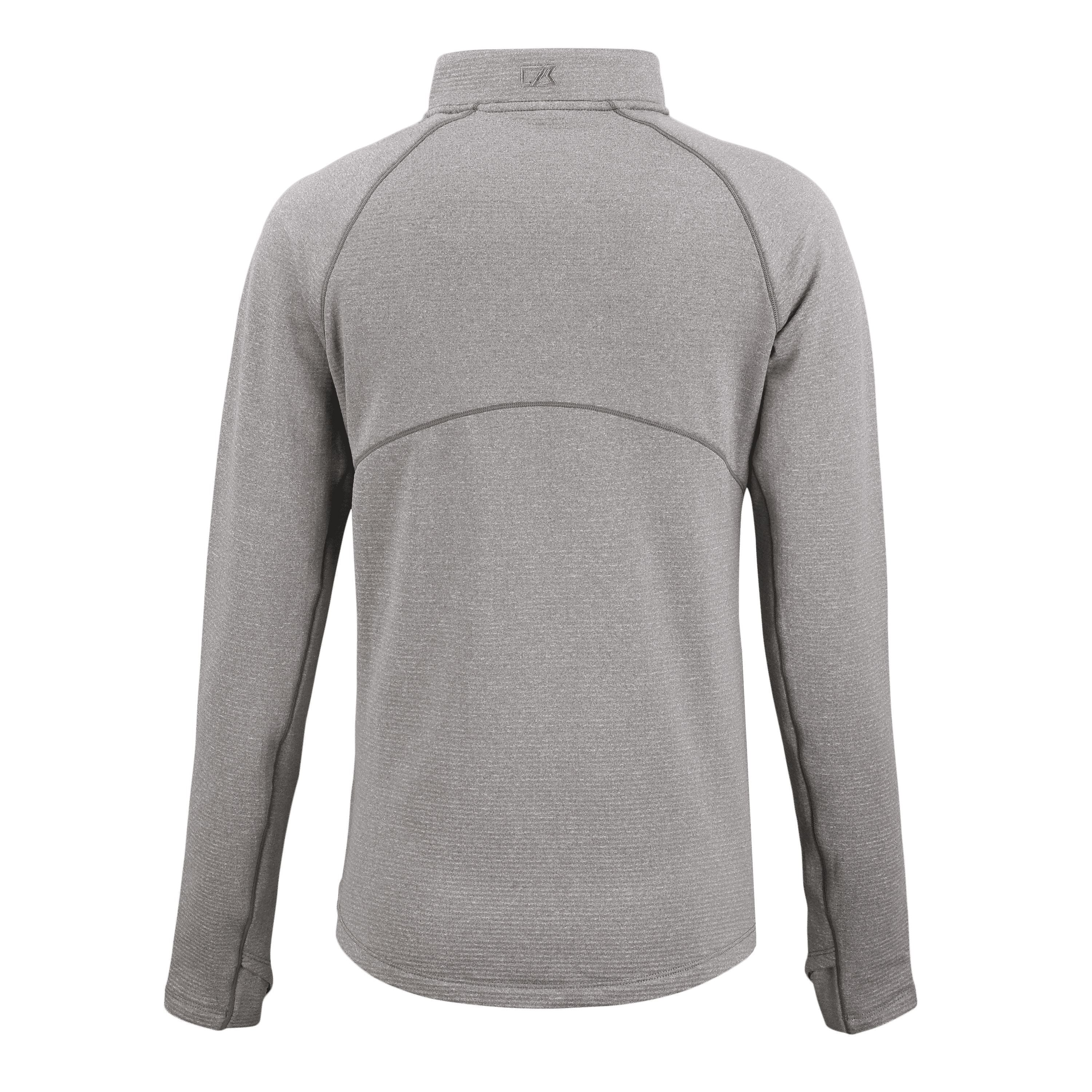 Peshastin Eco Fleece Recycled Womens Full Zip Jacket | Grey Heather