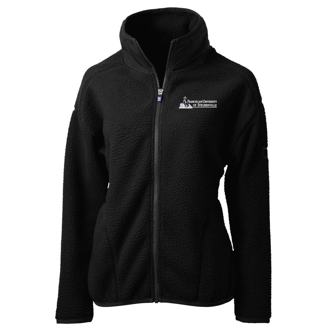 Cascade Eco Sherpa Womens Fleece Jacket | Black