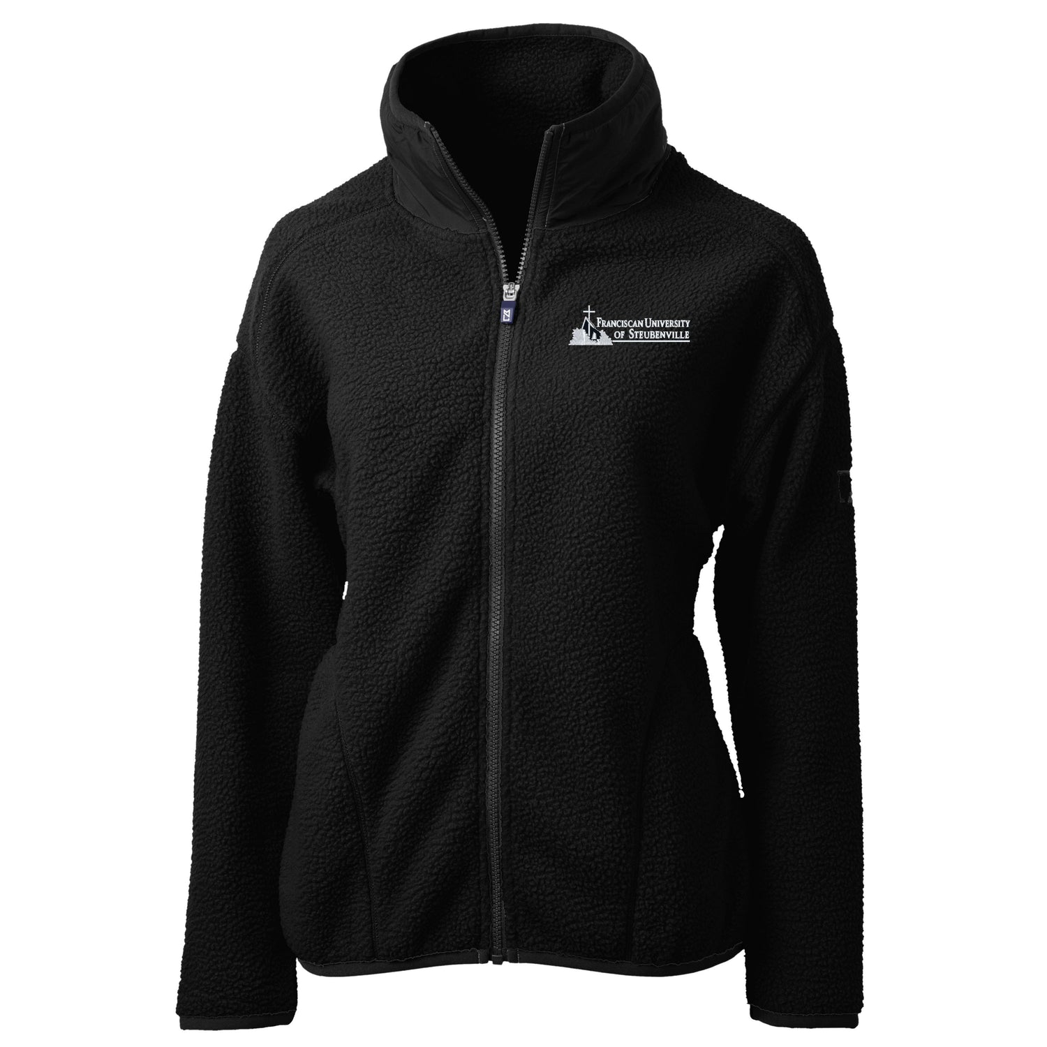 Cascade Eco Sherpa Womens Fleece Jacket | Black