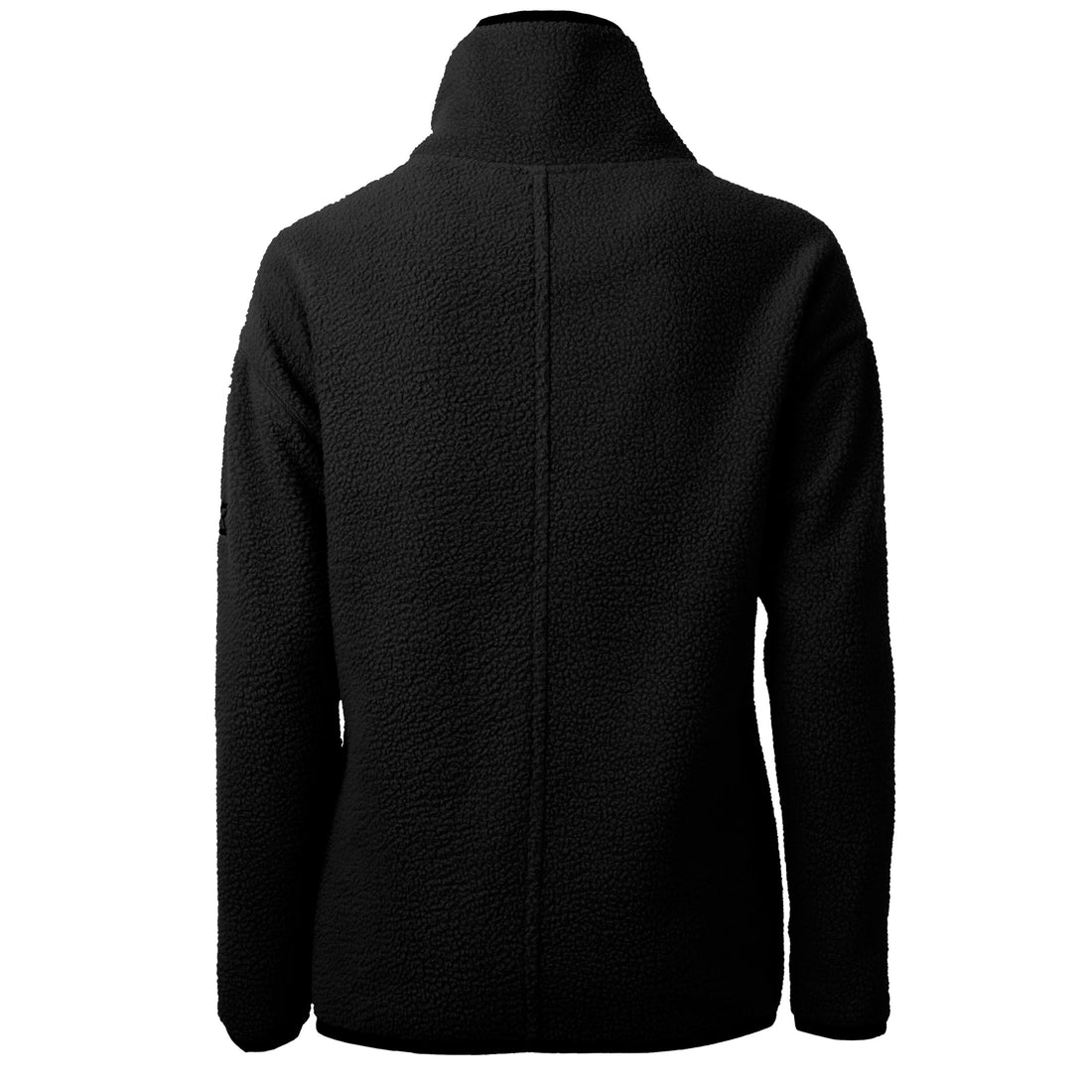 Cascade Eco Sherpa Womens Fleece Pullover Jacket | Black
