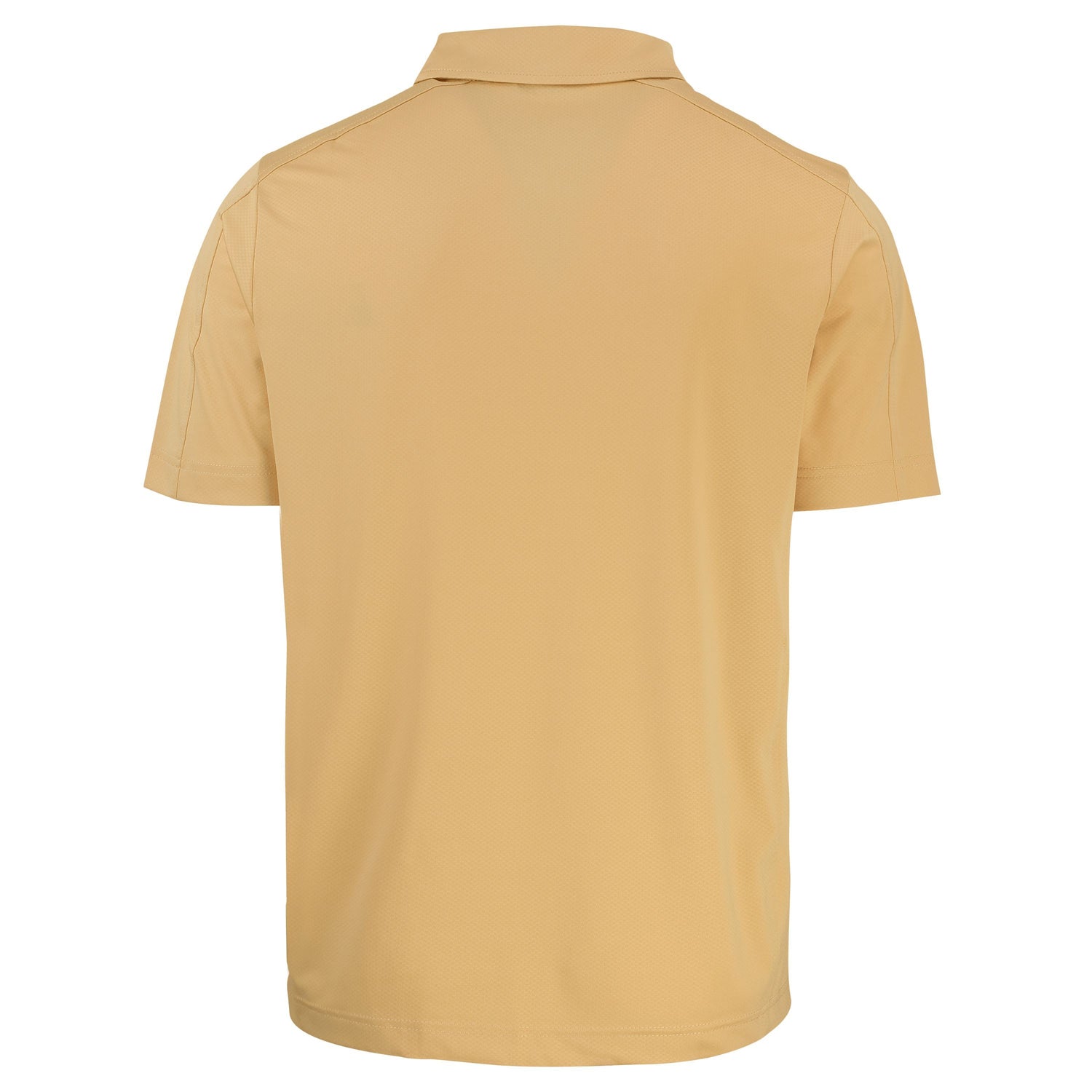 Prospect Eco Textured Stretch Recycled Mens Short Sleeve Polo | Desert