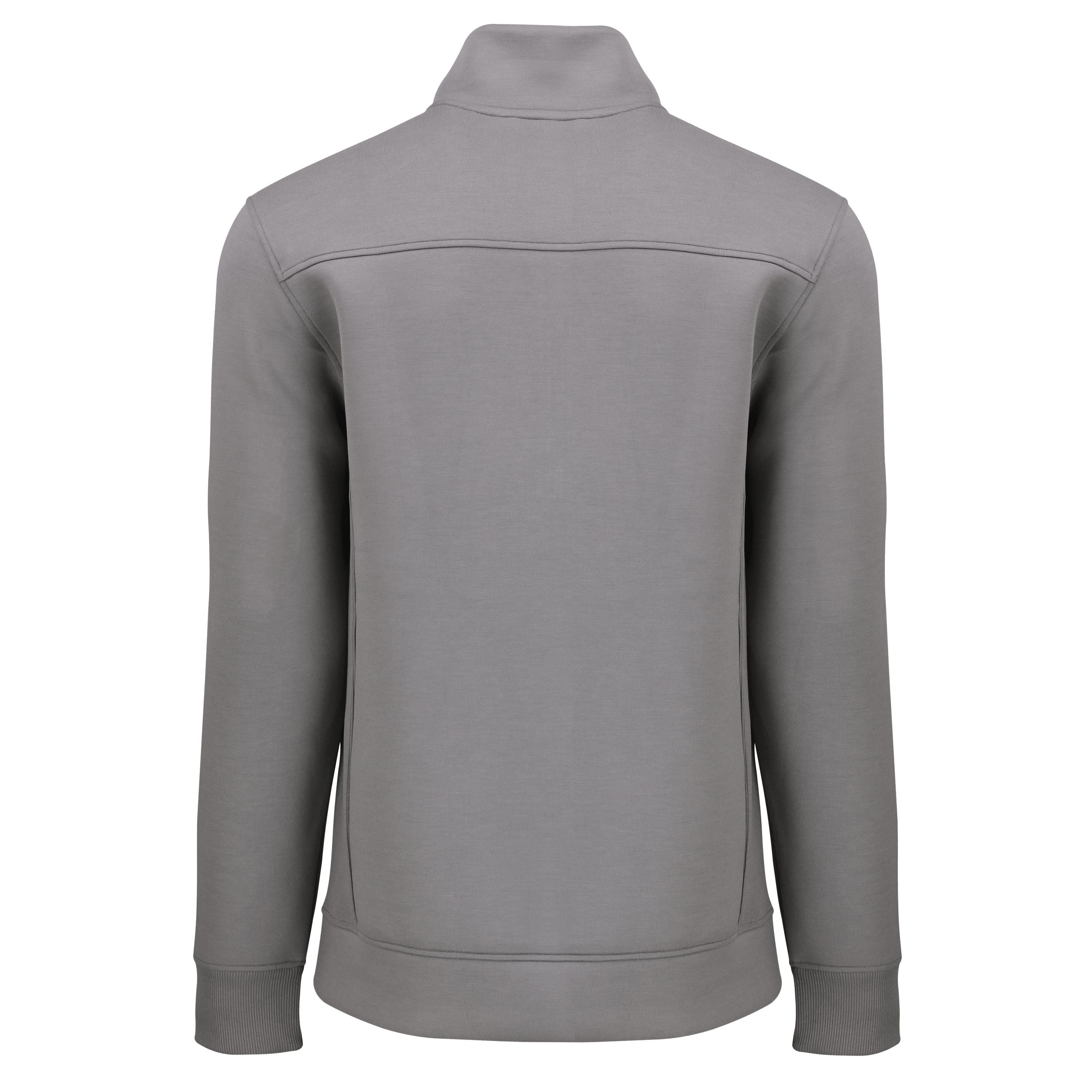 Roam Eco Recycled Quarter Zip Mens Pullover | Elemental Grey