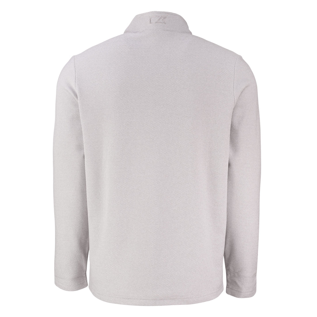 Hunts Point Eco Textured Fleece Recycled Mens Snap Pullover | Polished