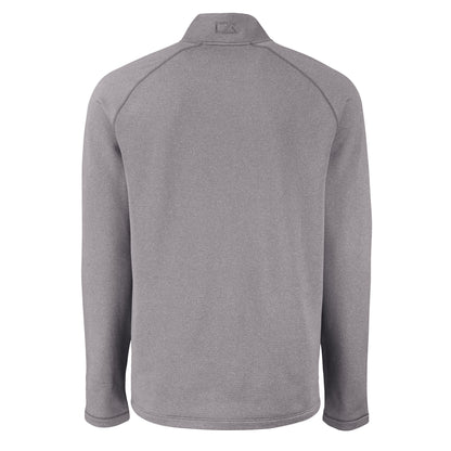 Peshastin Eco Fleece Recycled Mens Full Zip Jacket | Grey Heather