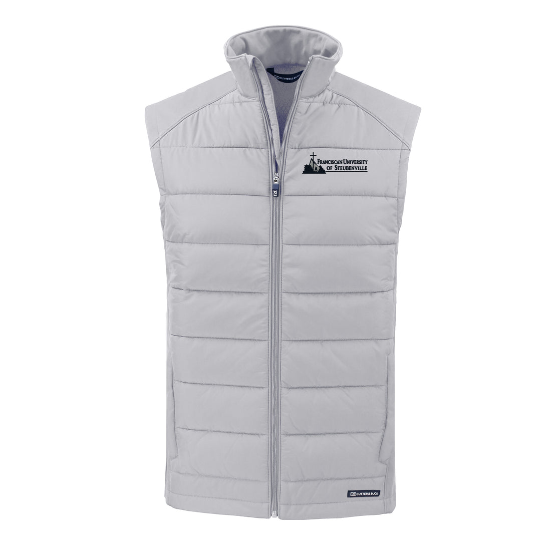 Evoke Hybrid Eco Softshell Recycled Mens Full Zip Vest | Polished