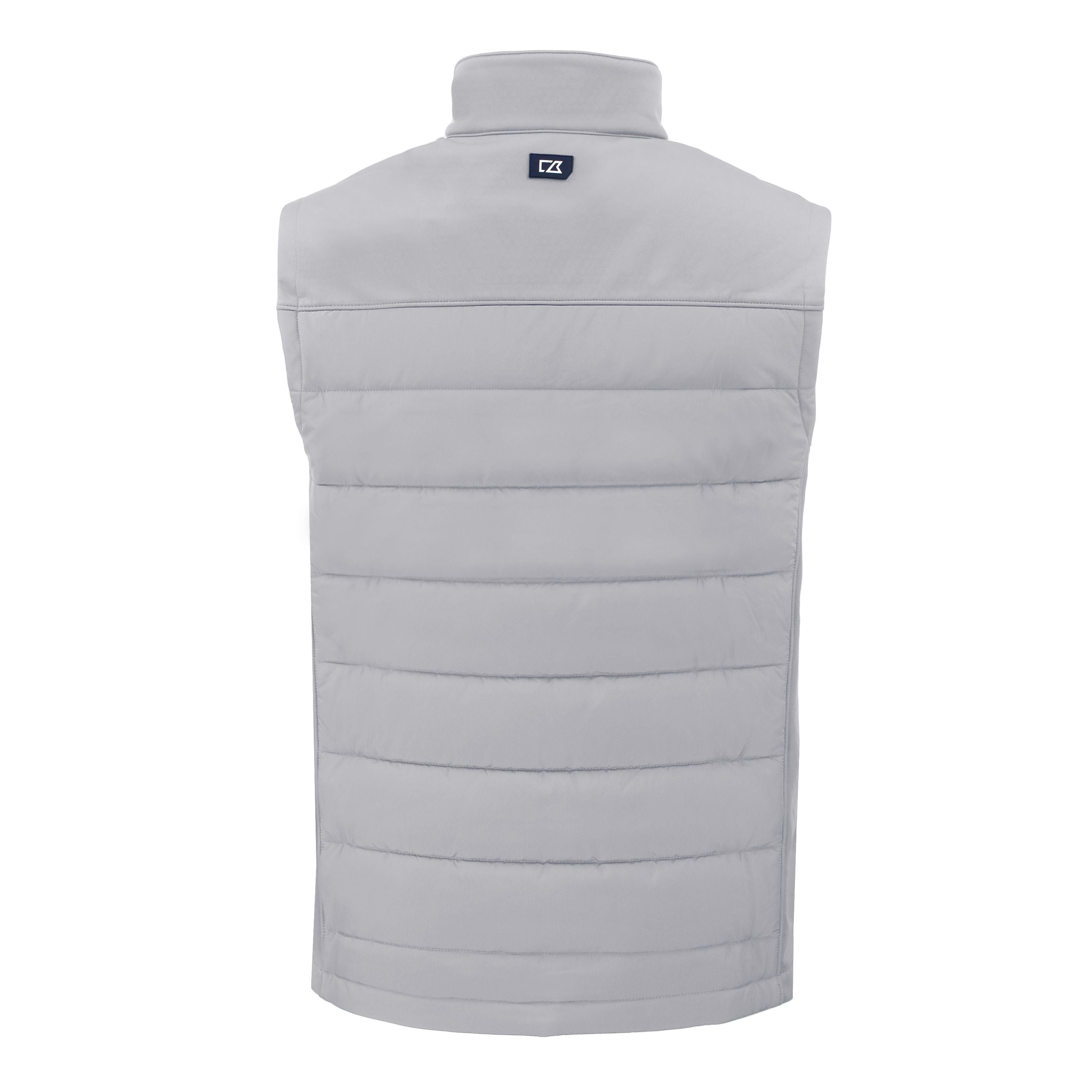 Evoke Hybrid Eco Softshell Recycled Mens Full Zip Vest | Polished