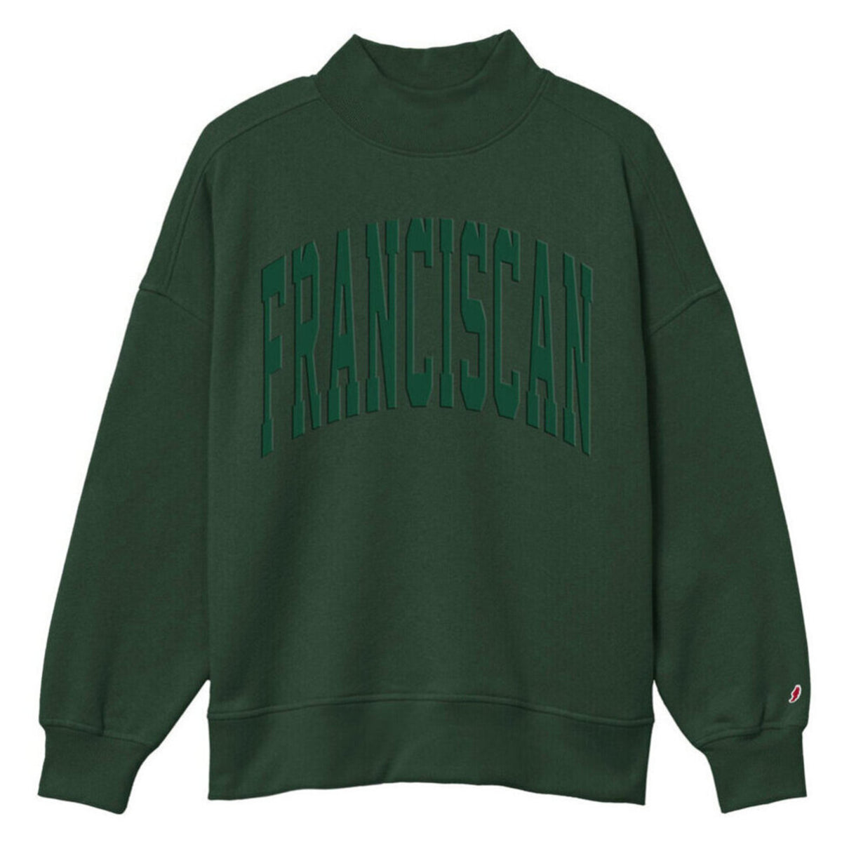 Diana Mock Neck | Dark Green