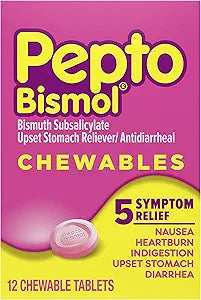Pepto Bismol Chewable 12ct