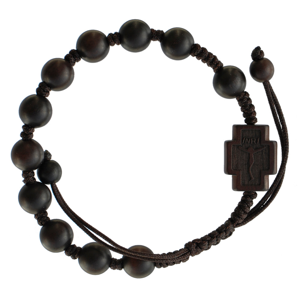 Sine Cera Bracelet Rosary Adjustable Jujube 8mm