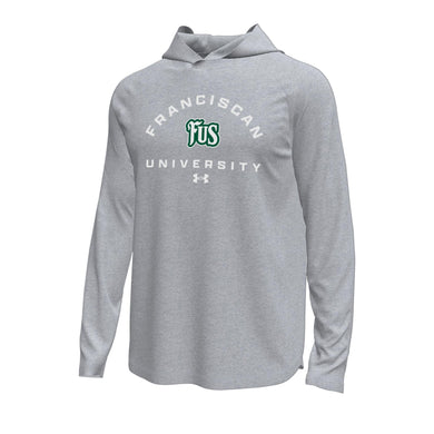 Tech Stretch Long Sleeve Hoo | Mod Gray Novelty