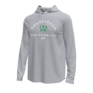 Tech Stretch Long Sleeve Hoo | Mod Gray Novelty