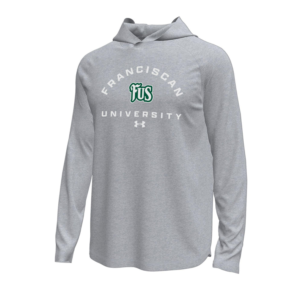 Tech Stretch Long Sleeve Hoo | Mod Gray Novelty