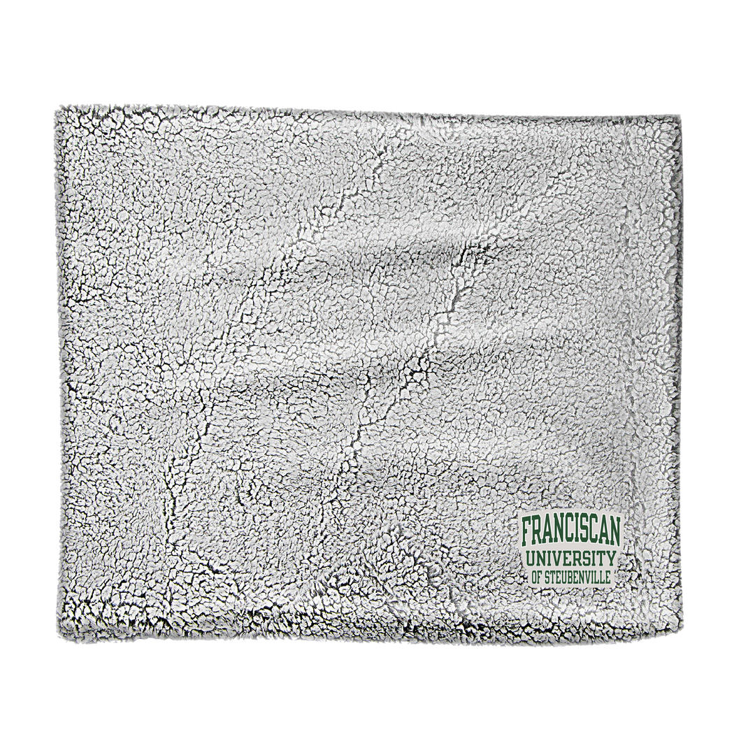 Boxercraft Sherpa Blanket, Frosty Grey