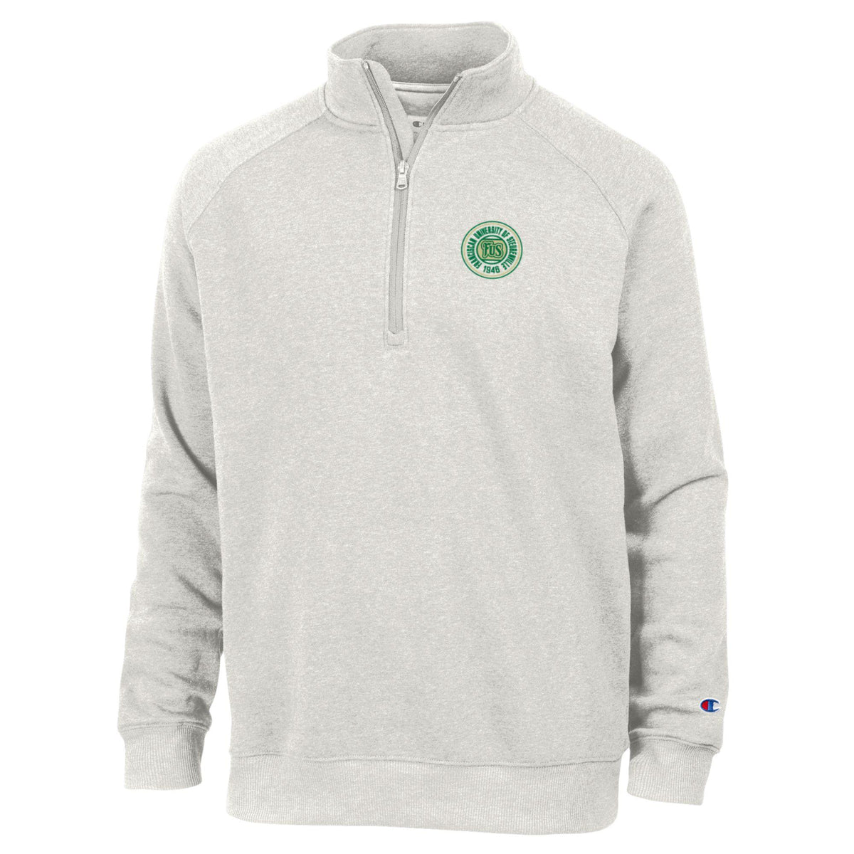 Triumph Triblend 1/4 Zip | Pebblestone