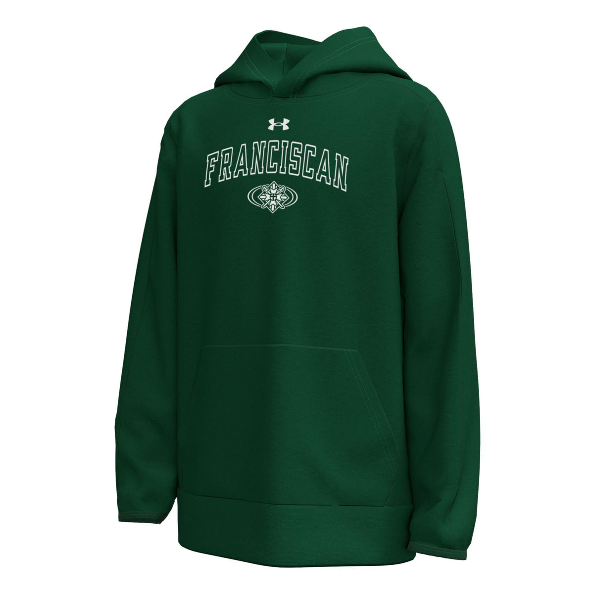 Youth Armour Fleece Hood | Green