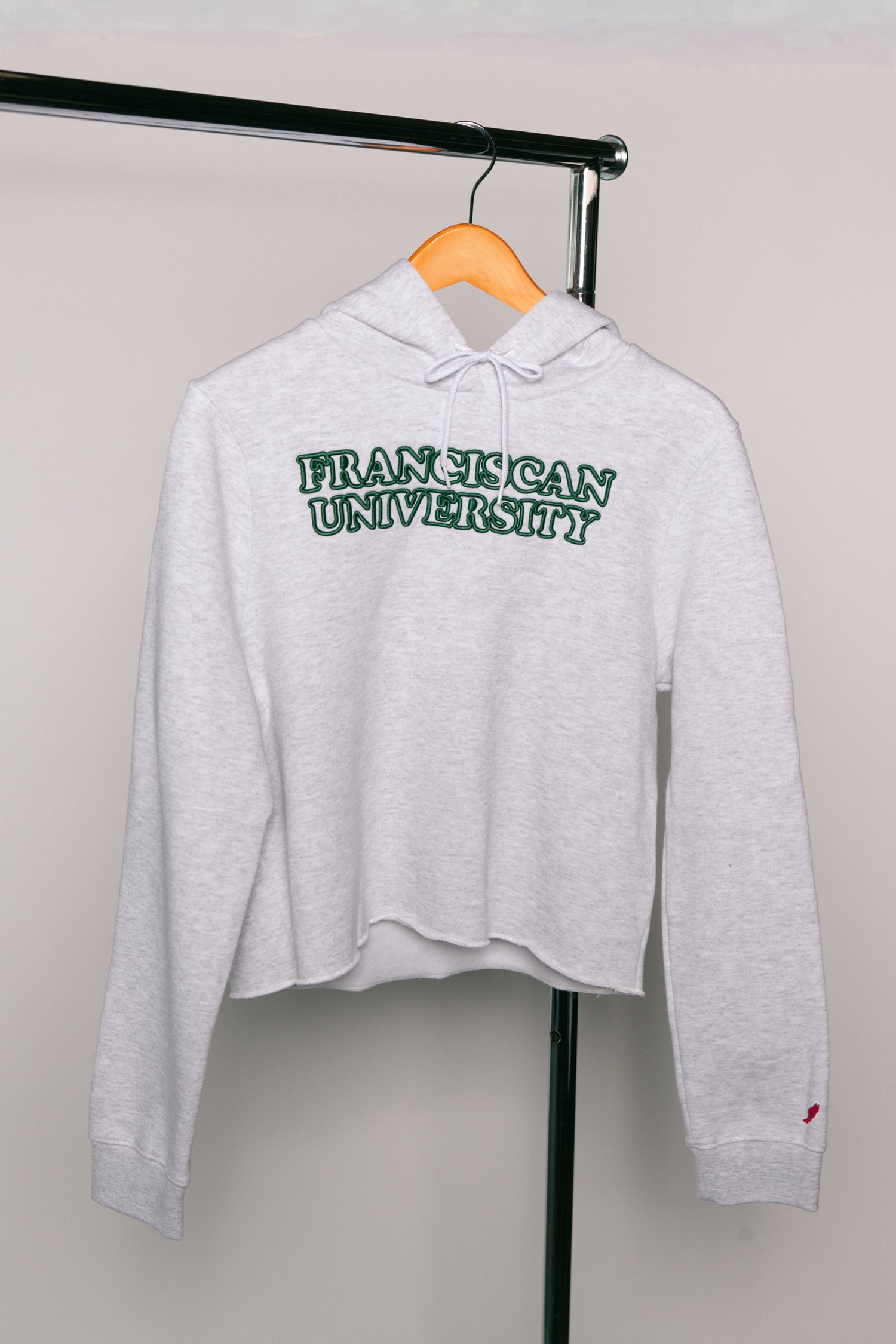 1636 Ladies Cropped Hood | Ash