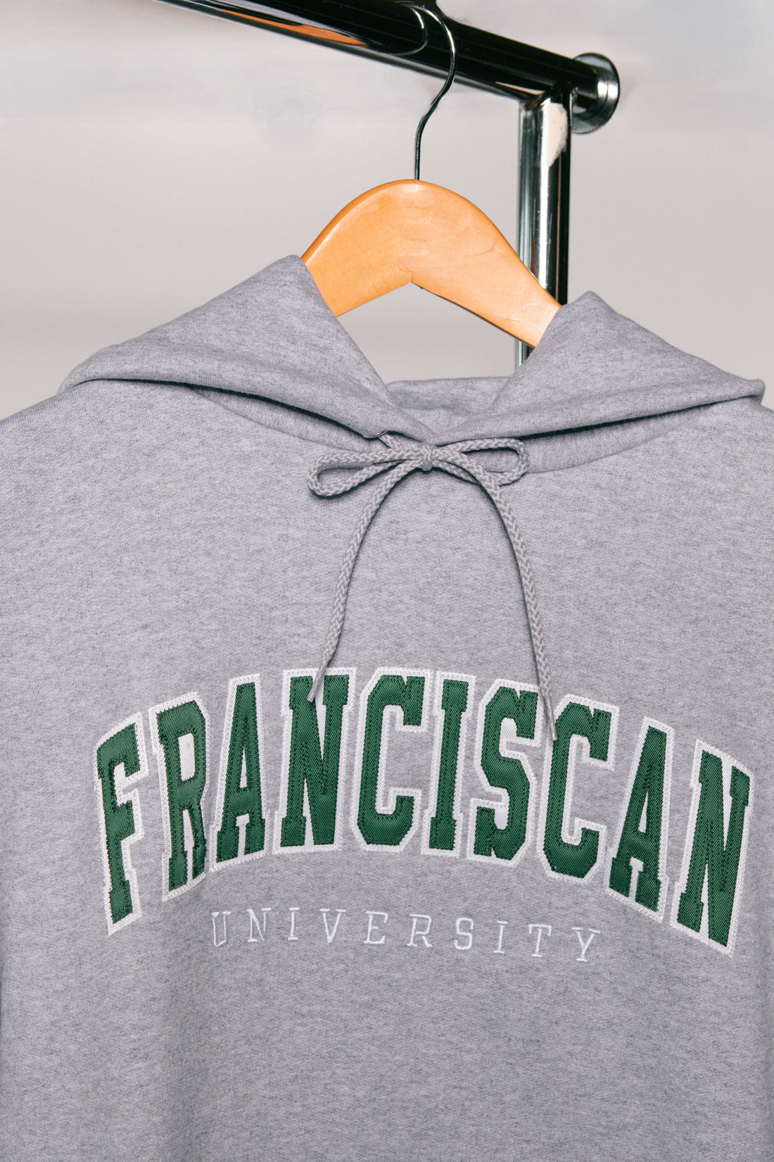 Powerblend Twill Hood | Heather Gray