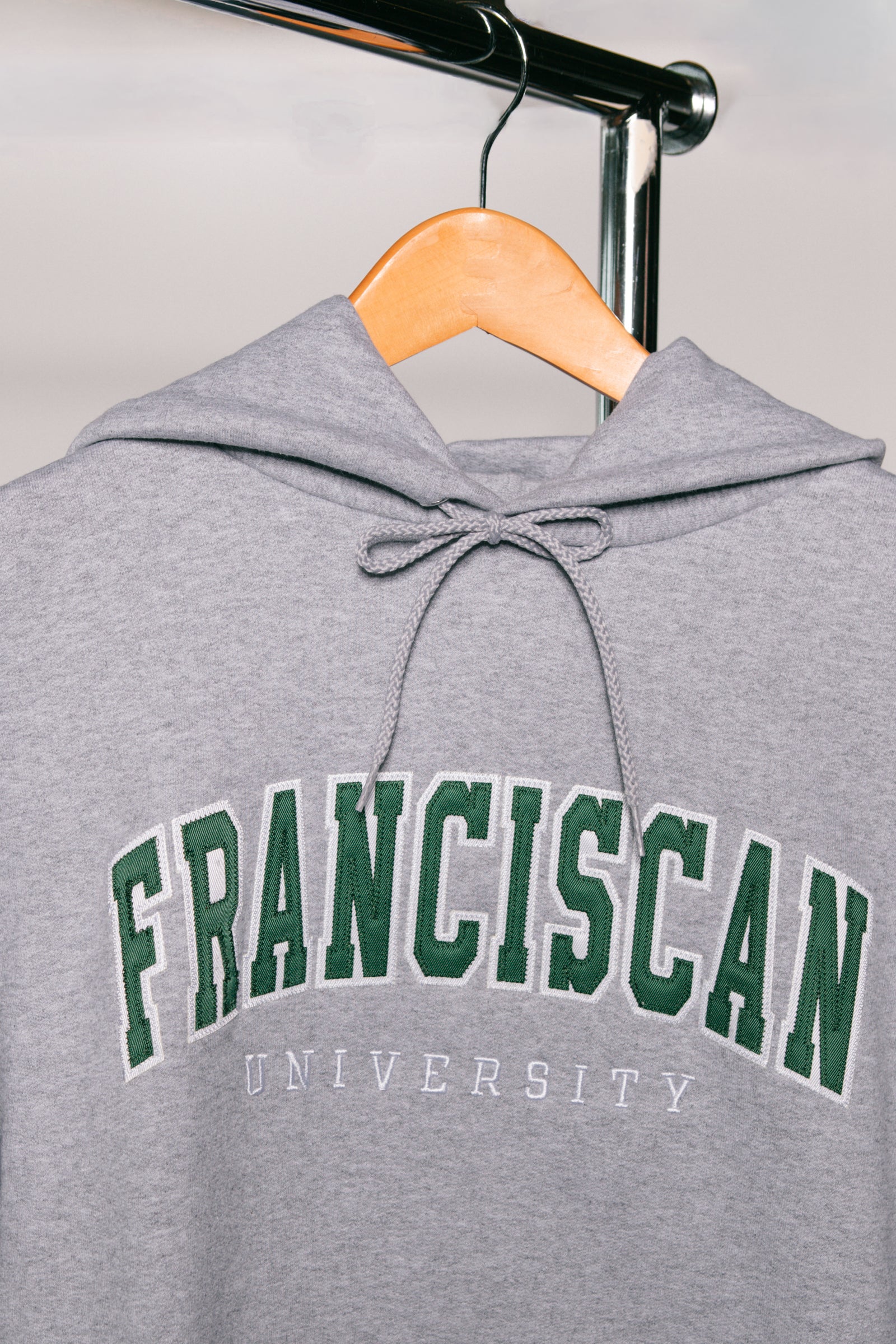 Powerblend Twill Hood | Heather Gray