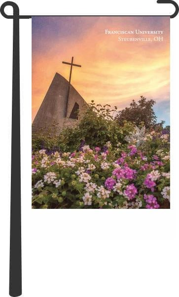 Garden Flag Floral Chapel