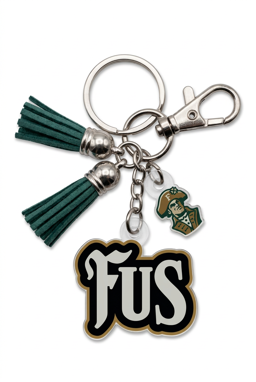 Bag Charm Key Tag | Green