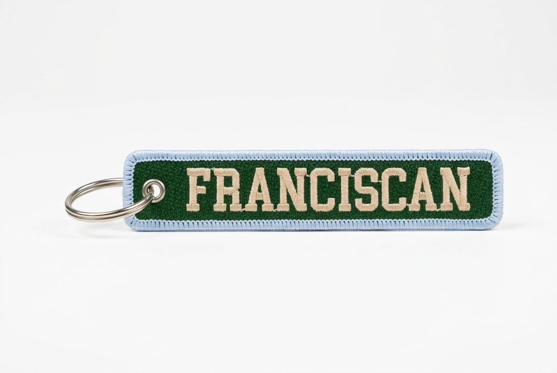 Embroidered Key Tag